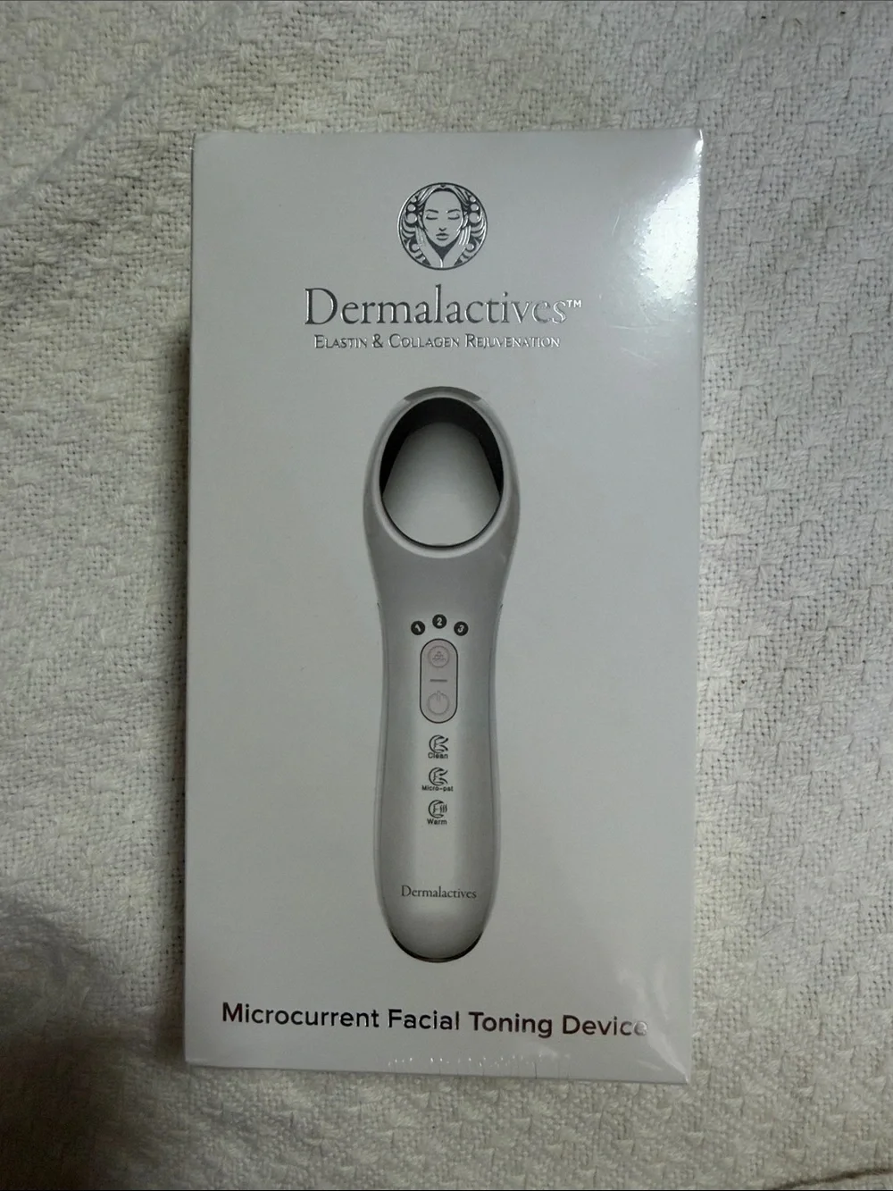 Microcurrent Facial Toning Device - White